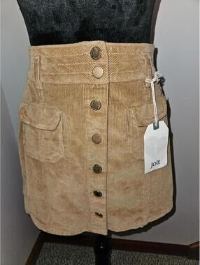 Jolt Corduroy Mini Skirt - Vintage Y2K - Size 00/23W - BNWT